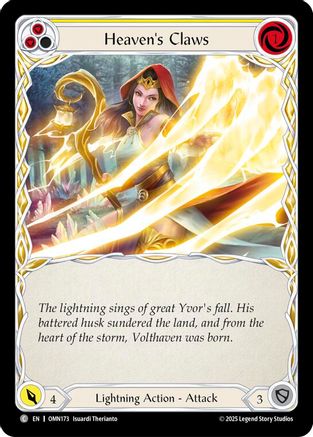 Image of Heavens Claws (Blue) (OMN173) - Omens of the Third Age