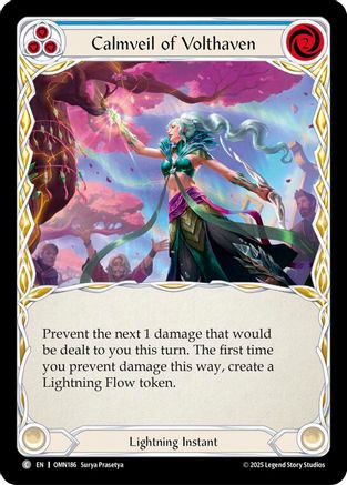 Image of Calmveil Of Volthaven (Blue) (OMN186) - Omens of the Third Age