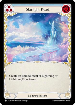 Image of Starlight Road (Blue) (OMN189) - Omens of the Third Age