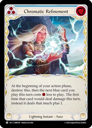 Image of Chromatic Refinement (Blue) (OMN195) - Omens of the Third Age