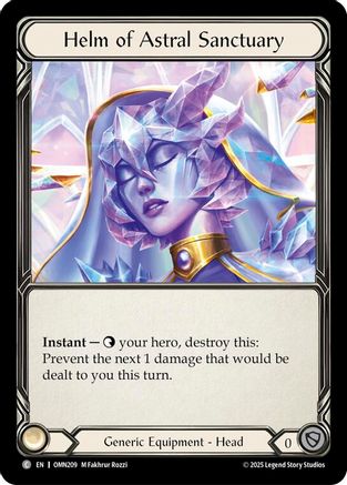 Image of Helm Of Astral Sanctuary (OMN209) - Omens of the Third Age