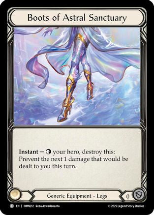 Image of Boots Of Astral Sanctuary (OMN212) - Omens of the Third Age