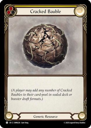 Image of Cracked Bauble (Yellow) (OMN226) - Omens of the Third Age