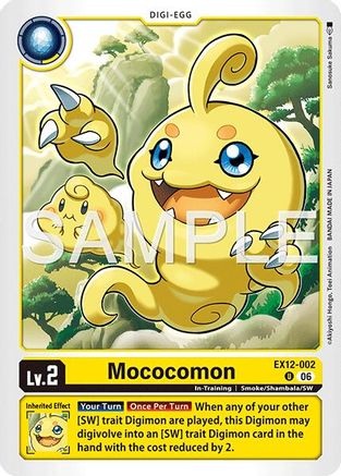 Image of Mococomon (EX12-002) - Digital World Shambala