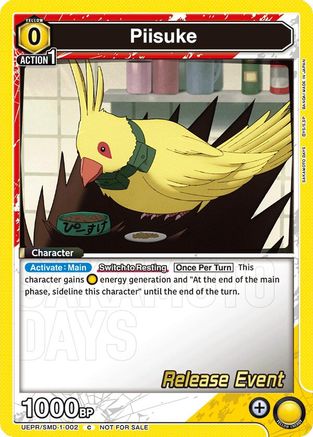 Image of Piisuke (Release Event) (UE19BT/SMD-1-002) - UE19BT SAKAMOTO DAYS Release Event Cards