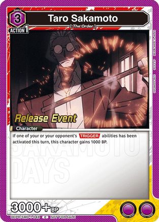 Image of Taro Sakamoto (048) (Release Event) (UE19BT/SMD-1-048) - UE19BT SAKAMOTO DAYS Release Event Cards