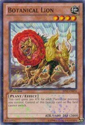Image of Botanical Lion [BP02-EN074] Mosaic Rare
