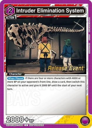 Image of Intruder Elimination System - Release Event (UE19BT/SMD-1-064) - UE19BT SAKAMOTO DAYS Release Event Cards