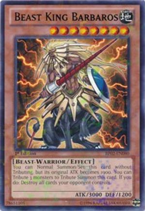 Image of Beast King Barbaros [BP02-EN080] Mosaic Rare