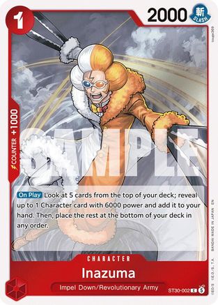 Image of Inazuma (ST30-002) - Starter Deck EX: Luffy & Ace