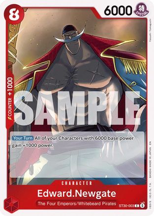 Image of Edward.Newgate (ST30-003) - Starter Deck EX: Luffy & Ace