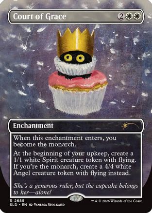 Image of Court of Grace (2685) (SLD-2685) - Secret Lair Drop Series Foil