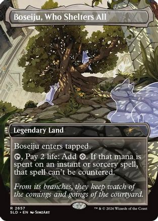 Image of Boseiju, Who Shelters All (SLD-2657) - Secret Lair Drop Series