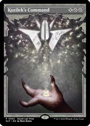 Image of Kozilek's Command (SLP-052) - Secret Lair Showdown