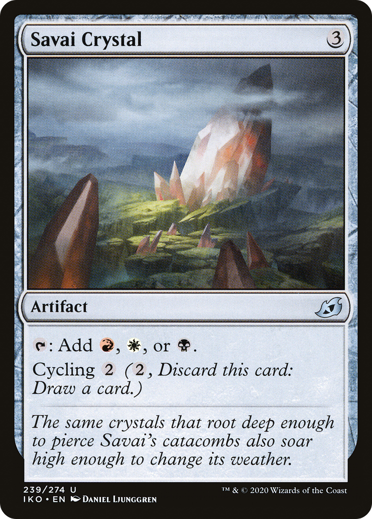 Image of Savai Crystal [Ikoria: Lair of Behemoths]