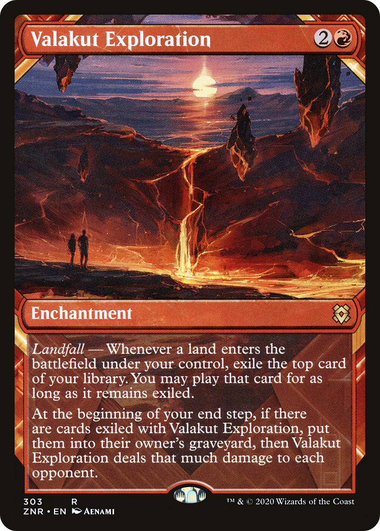 Image of Valakut Exploration (Showcase) [Zendikar Rising]