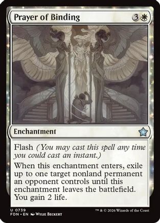 Image of Prayer of Binding (0739) (FDN-739) - Foundations