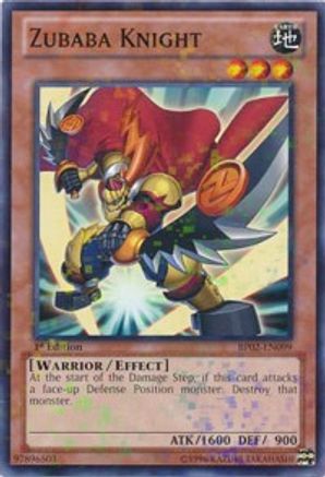 Image of Zubaba Knight [BP02-EN099] Mosaic Rare