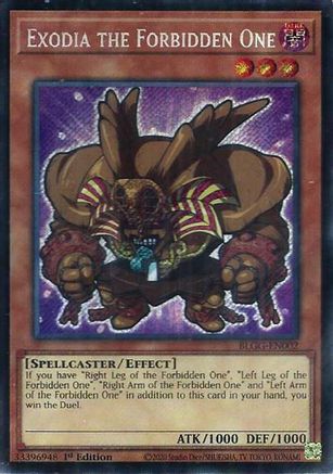 Image of Exodia the Forbidden One (BLGG-EN002) - Battles of Legend: Glorious Gallery 1st Edition