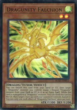 Image of Dragunity Falchion (BLGG-EN012) - Battles of Legend: Glorious Gallery 1st Edition