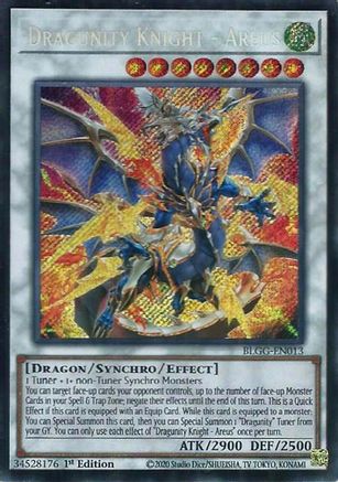 Image of Dragunity Knight - Areus (BLGG-EN013) - Battles of Legend: Glorious Gallery 1st Edition
