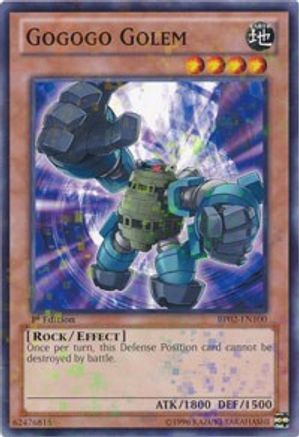 Image of Gogogo Golem [BP02-EN100] Mosaic Rare