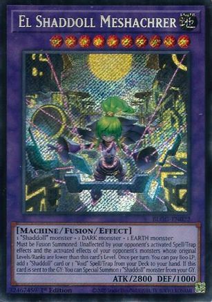 Image of El Shaddoll Meshachrer (BLGG-EN022) - Battles of Legend: Glorious Gallery 1st Edition