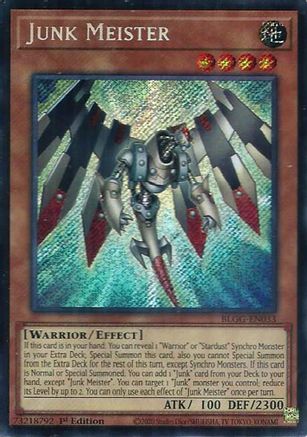 Image of Junk Meister (BLGG-EN033) - Battles of Legend: Glorious Gallery 1st Edition
