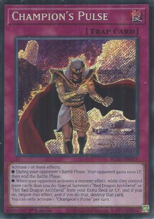 Image of Champion's Pulse (BLGG-EN035) - Battles of Legend: Glorious Gallery 1st Edition