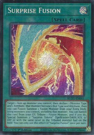 Image of Surprise Fusion (BLGG-EN041) - Battles of Legend: Glorious Gallery 1st Edition