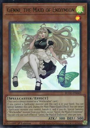 Image of Genni, the Maid of Endymion (BLGG-EN042) - Battles of Legend: Glorious Gallery 1st Edition