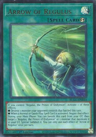 Image of Arrow of Regulus (BLGG-EN044) - Battles of Legend: Glorious Gallery 1st Edition