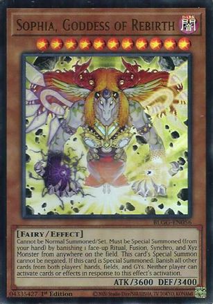 Image of Sophia, Goddess of Rebirth (BLGG-EN056) - Battles of Legend: Glorious Gallery 1st Edition