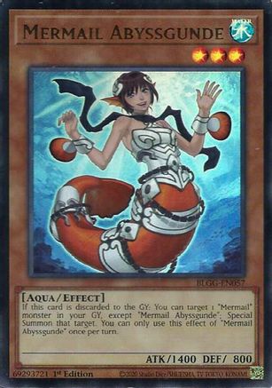 Image of Mermail Abyssgunde (BLGG-EN057) - Battles of Legend: Glorious Gallery 1st Edition