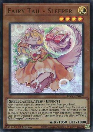Image of Fairy Tail - Sleeper (BLGG-EN069) - Battles of Legend: Glorious Gallery 1st Edition