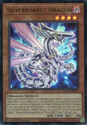 Image of Silverrokket Dragon (BLGG-EN072) - Battles of Legend: Glorious Gallery 1st Edition