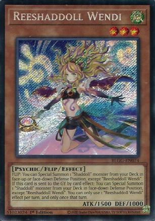 Image of Reeshaddoll Wendi (BLGG-EN074) - Battles of Legend: Glorious Gallery 1st Edition