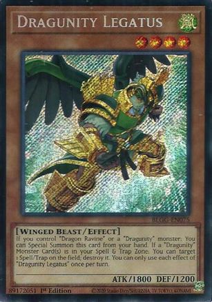 Image of Dragunity Legatus (BLGG-EN075) - Battles of Legend: Glorious Gallery 1st Edition
