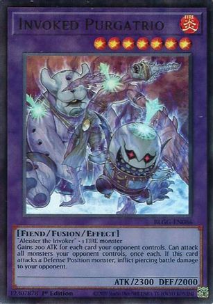 Image of Invoked Purgatrio (BLGG-EN086) - Battles of Legend: Glorious Gallery 1st Edition