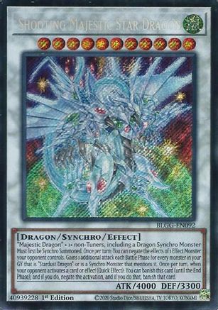 Image of Shooting Majestic Star Dragon (BLGG-EN092) - Battles of Legend: Glorious Gallery 1st Edition