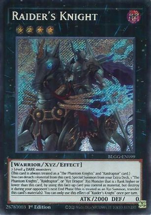Image of Raider's Knight (BLGG-EN099) - Battles of Legend: Glorious Gallery 1st Edition