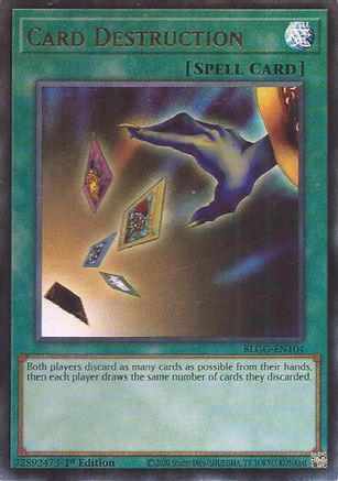 Image of Card Destruction (BLGG-EN104) - Battles of Legend: Glorious Gallery 1st Edition
