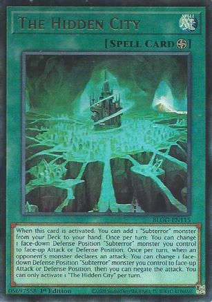 Image of The Hidden City (BLGG-EN115) - Battles of Legend: Glorious Gallery 1st Edition