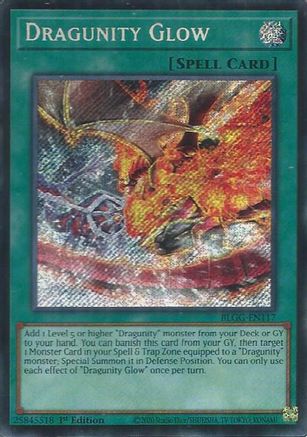 Image of Dragunity Glow (BLGG-EN117) - Battles of Legend: Glorious Gallery 1st Edition