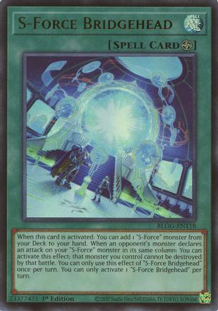 Image of S-Force Bridgehead (BLGG-EN118) - Battles of Legend: Glorious Gallery 1st Edition