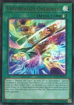 Image of Theorealize Overdrive (BLGG-EN128) - Battles of Legend: Glorious Gallery 1st Edition