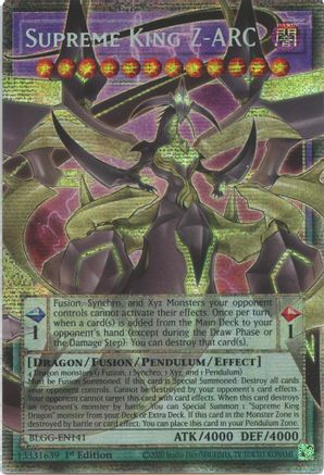 Image of Supreme King Z-ARC (Starlight Rare) (BLGG-EN141) - Battles of Legend: Glorious Gallery 1st Edition