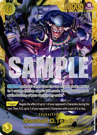 Image of Marshall.D.Teach (119) (OP16-119) - The Time of Battle Foil