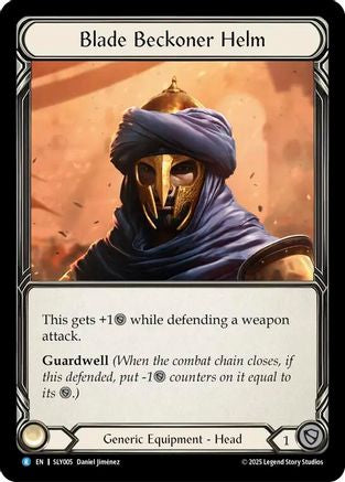 Image of Blade Beckoner Helm (SLY005) - Silver Age Chapter 3
