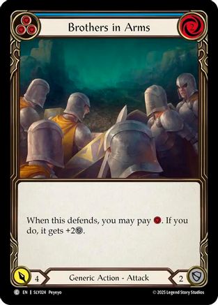 Image of Brothers in Arms (Blue) (SLY024) - Silver Age Chapter 3